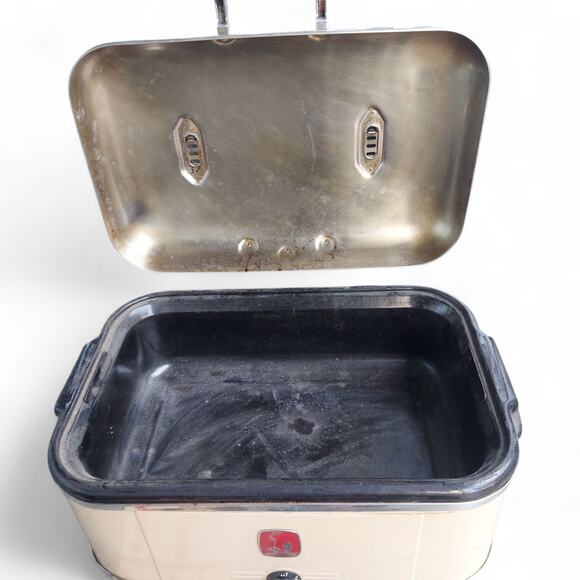 Nesco 18 Quartz Electric Slow Cooker Roaster Oven Tested Works Great - Picture 4 of 11